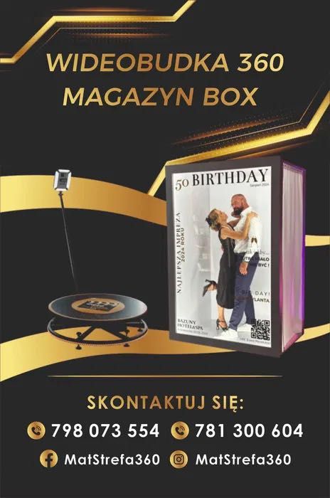 (Promocja) FOTOBUDKA 360 Do Wynajęcia Na Każda Imprezę z Gadżetami !!!
