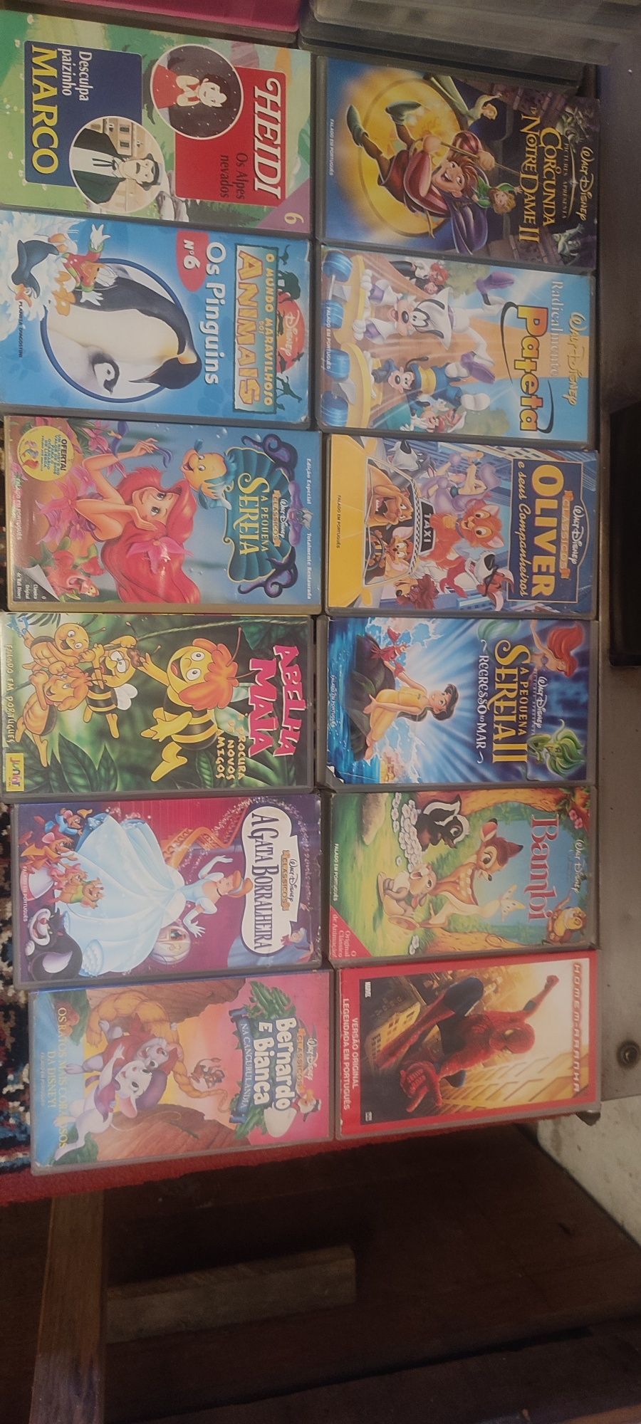 Cassetes VHS originais
