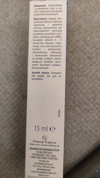 Keracnyl Repair balsam do ust  usta spierzchnięte 15 ml