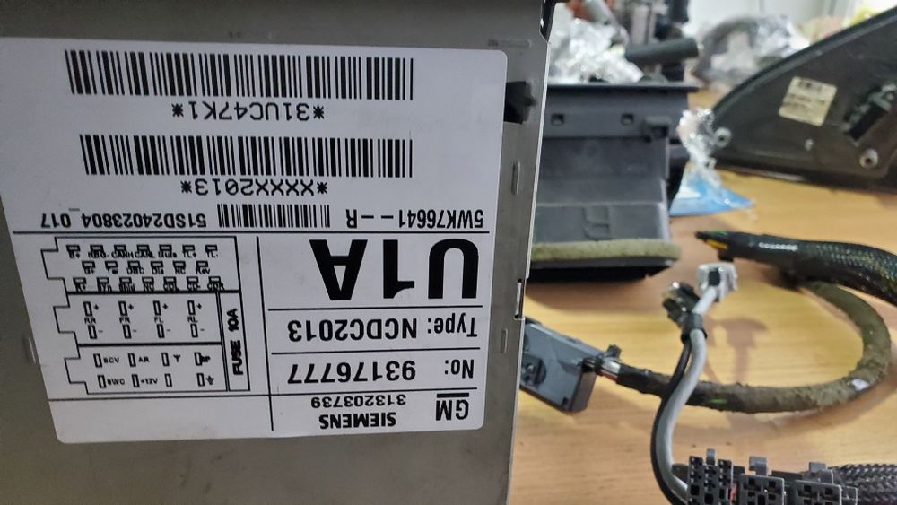 Магнітола Opel Vectra C, Signum. Гарантія