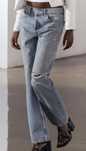 Джинси Zara Relaxed fit Straight leg 6840/065