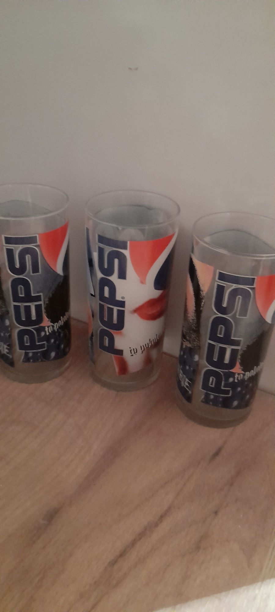 Szklanki pepsi cola 3 sztuki