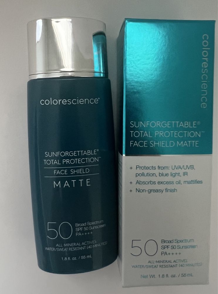 Colorscience matte spf 50, сонцезахисний крем для обличчя