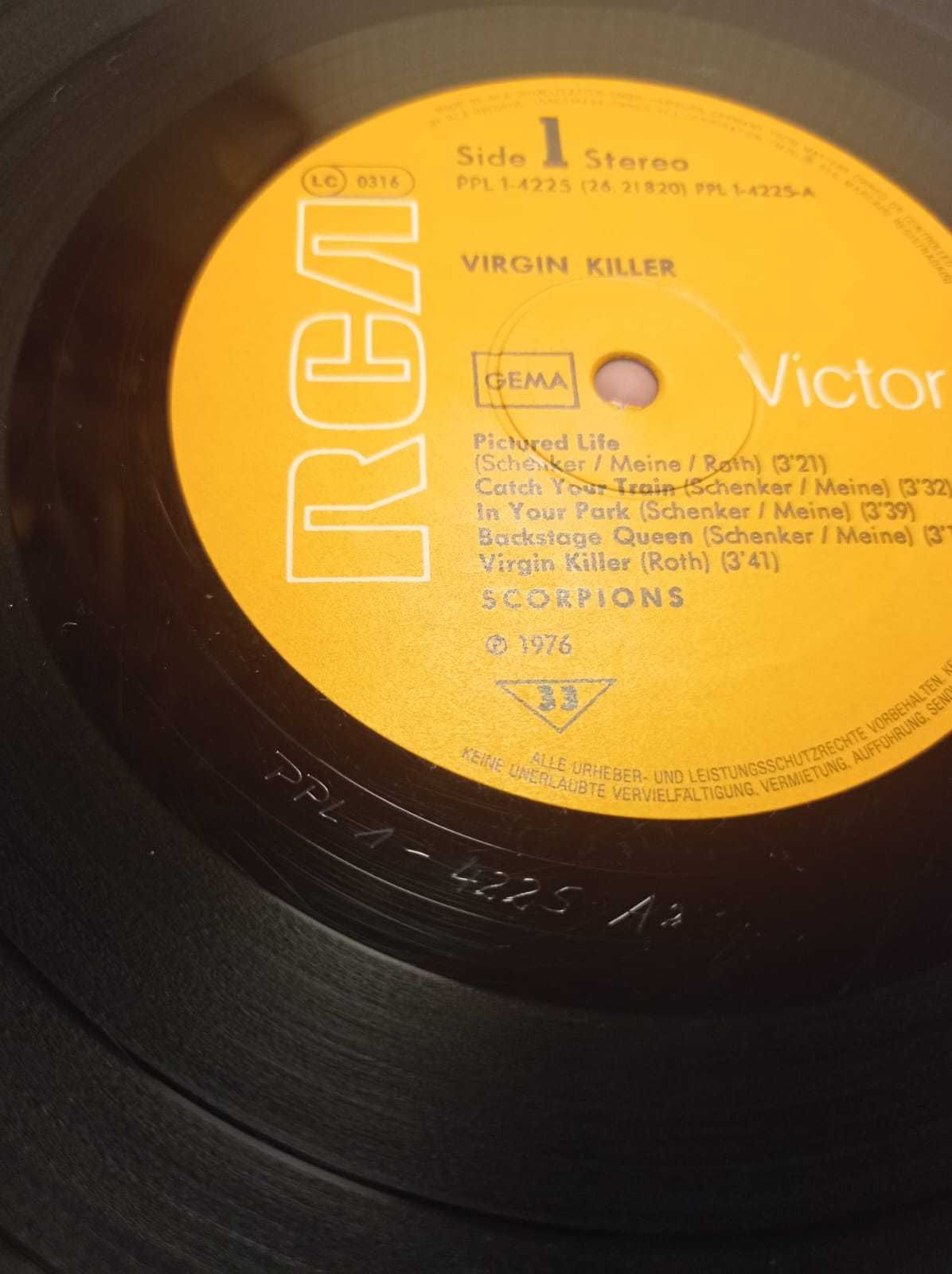 Виниловая пластинка Scorpions ‎– Virgin Killer (Эксклюзив)