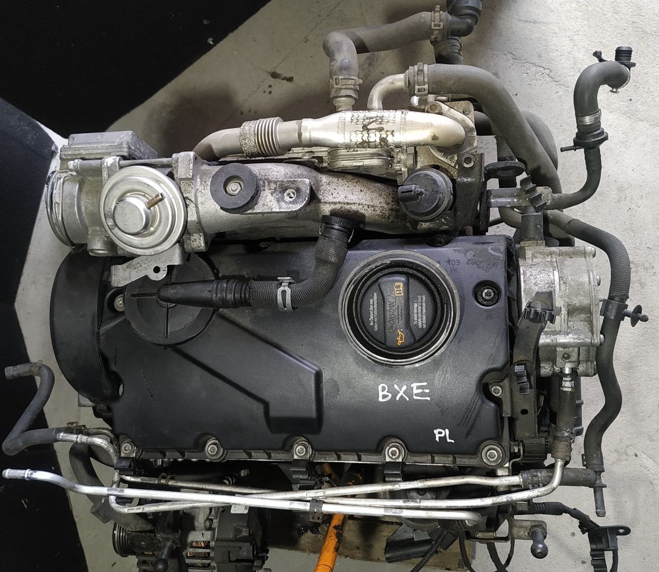 Двигун BXE 1.9-TDI 77 Kw (bjb,bkc),коробка, турбіна, VW l-golf 5, SkÀ5