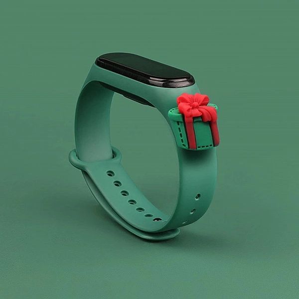 Strap Xmas opaska do Xiaomi Mi Band 4 / Mi Band 3 świąteczny silikonow