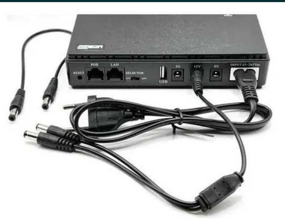 У НАЯВНОСТІ! Нові моделі UPS ДБЖ ИБП роутера DC1018L без акумуляторів