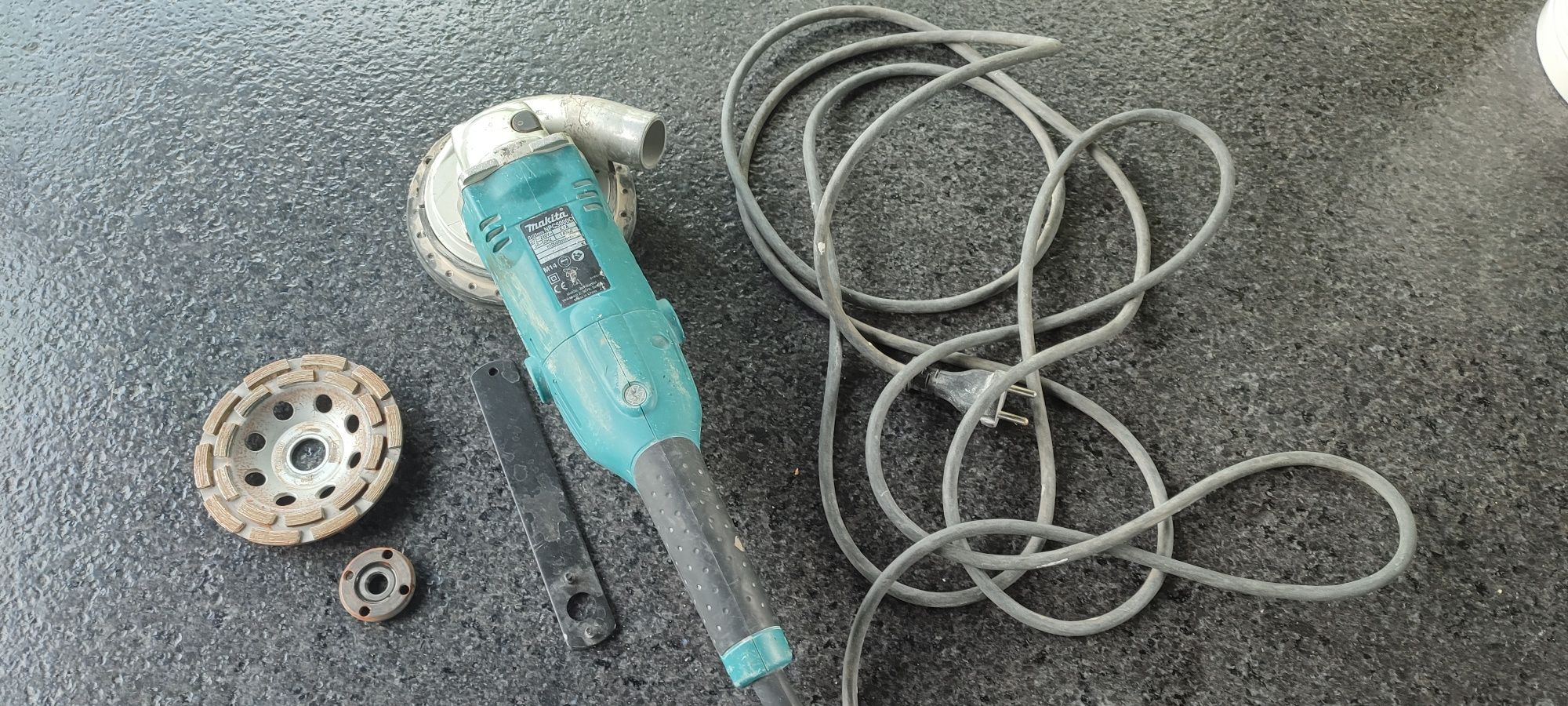 Makita szlifierka do betonu NPC 5000C, 125mm.