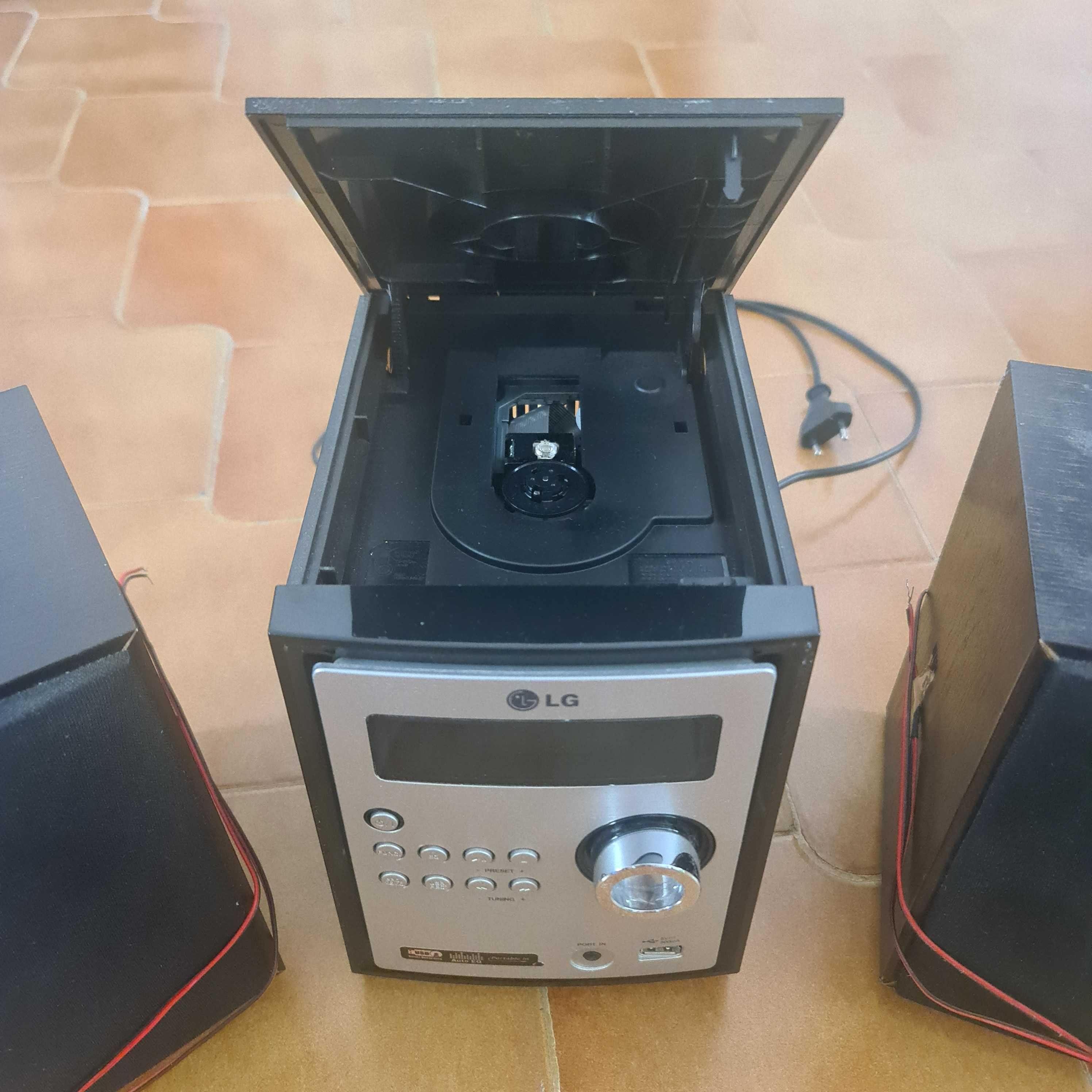 Aparelhagem LG com 2 colunas