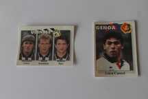 2 Cromos Futebol Italiano (Caderneta CacioFlash95)