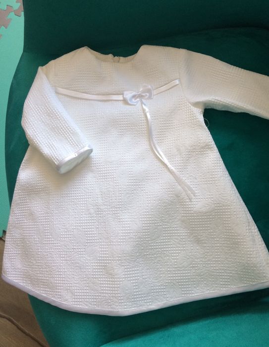 Sukieneczka komplet do chrztu 62 i dodatki