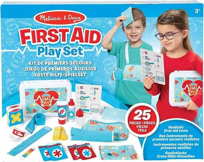Melissa & Doug Gute zestaw pierwszej pomocy, zabawka edukacyjna