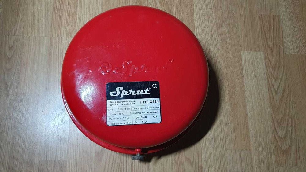 Розширювальний мембранний бак SPRUT FT 10  л