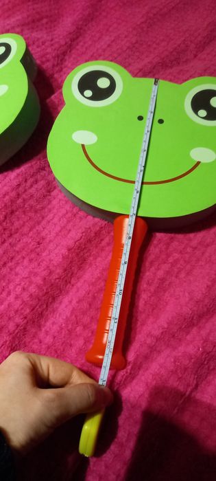 Paletki piankowe żaby