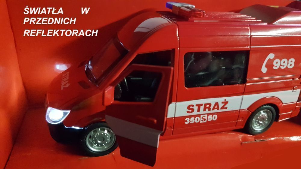 Straż Pożarna Mercedes Sprinter Bus, Światło+ Dźwięk