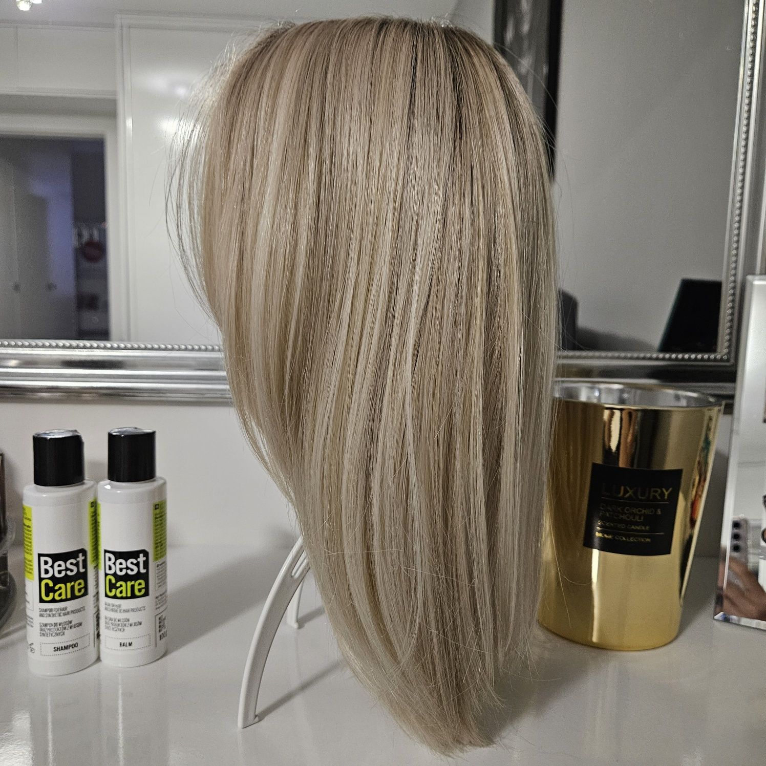 Premium peruka blond