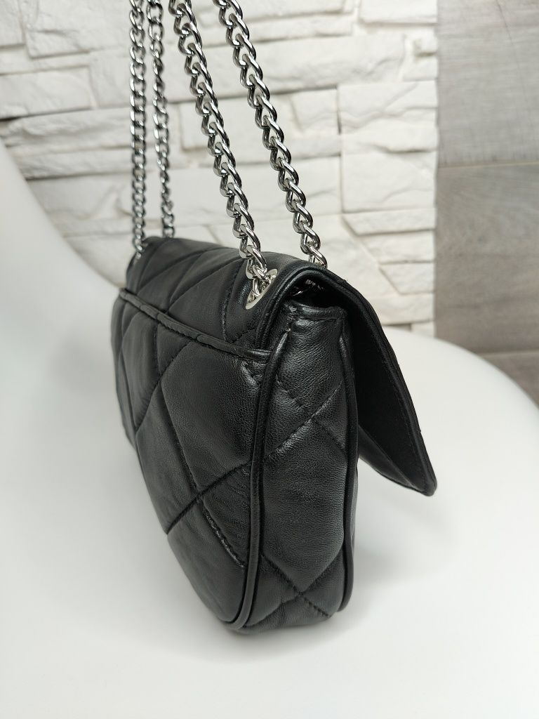 Жіноча оригінальна шкіряна сумка Michael Kors Quilted Hamilton