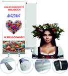 Rollup Z Wydrukiem Kgw Roll-Up Baner 85X200 Koło Gospodyń Wiejskich