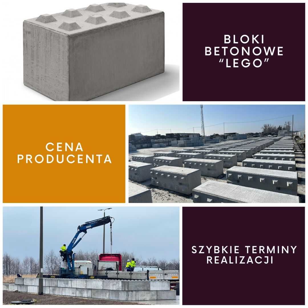 Bloki Betonowe - REI 240/kompleksowe układanie murów oporowych!