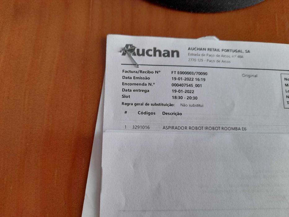 Aspirador iRoomba E6 novo