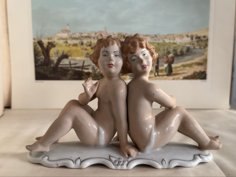 Figurka porcelanowa apro ddr