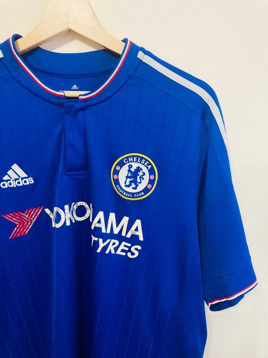 Koszulka Piłkarska XL Niebieska Adidas – FC Chelsea 15/16