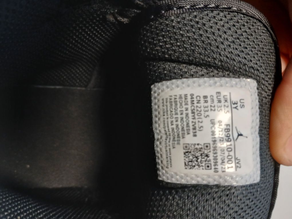 Buty Nike jordan rozmiar 35