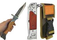 Nóż Taktyczny Wojskowy Duży Bagnet do karabinu AK-47 składany 34cm 708