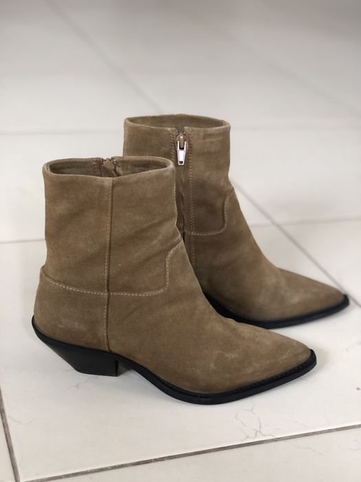 Казаки ботильоны zara 36 размер