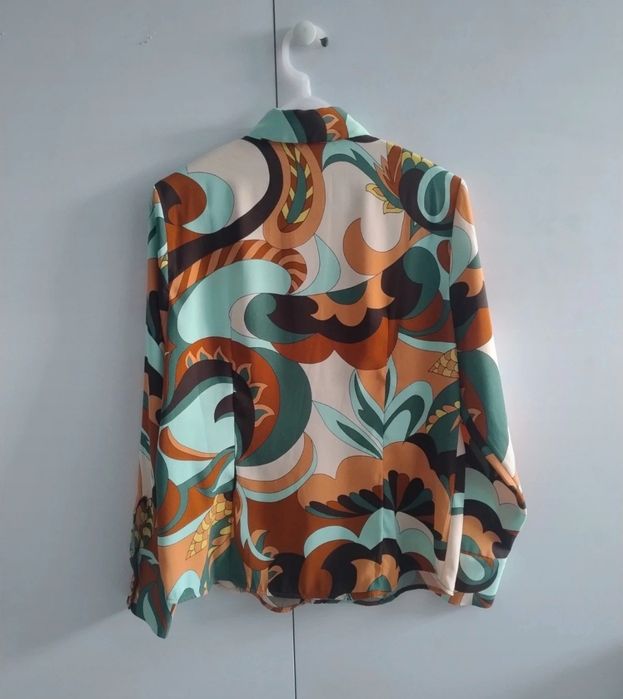 Koszula kolorowa Mango L nowa bez metki