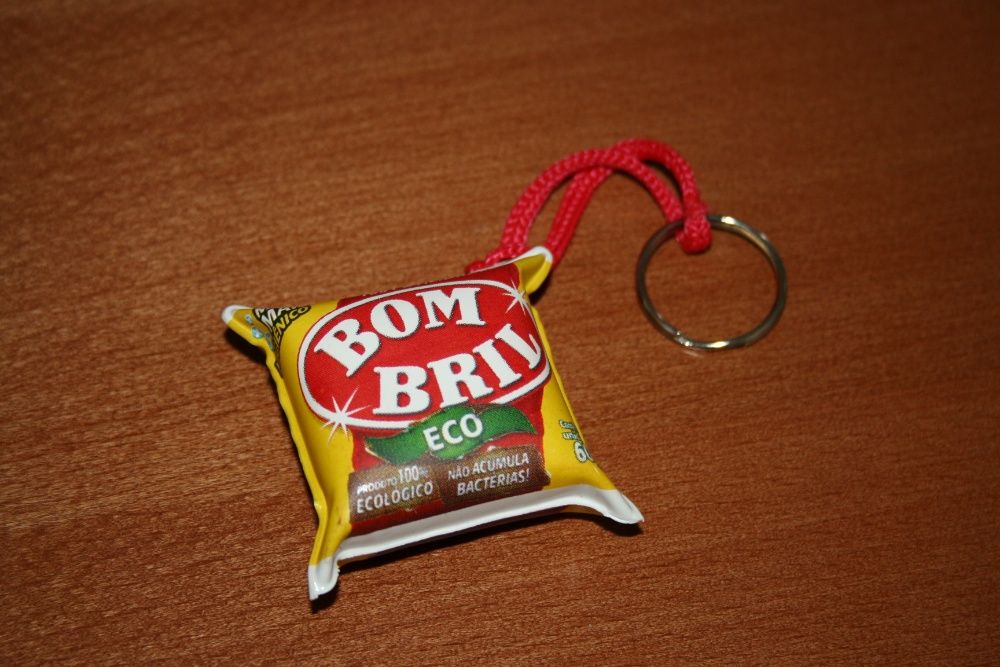 Porta chaves Bom Bril - Raro - porta-chaves brasileiro