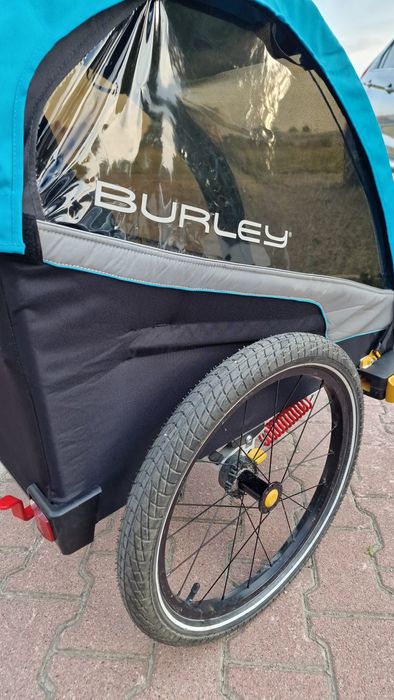 Przyczepka rowerowa BURLEY D'LITE X SINGLE AQUA