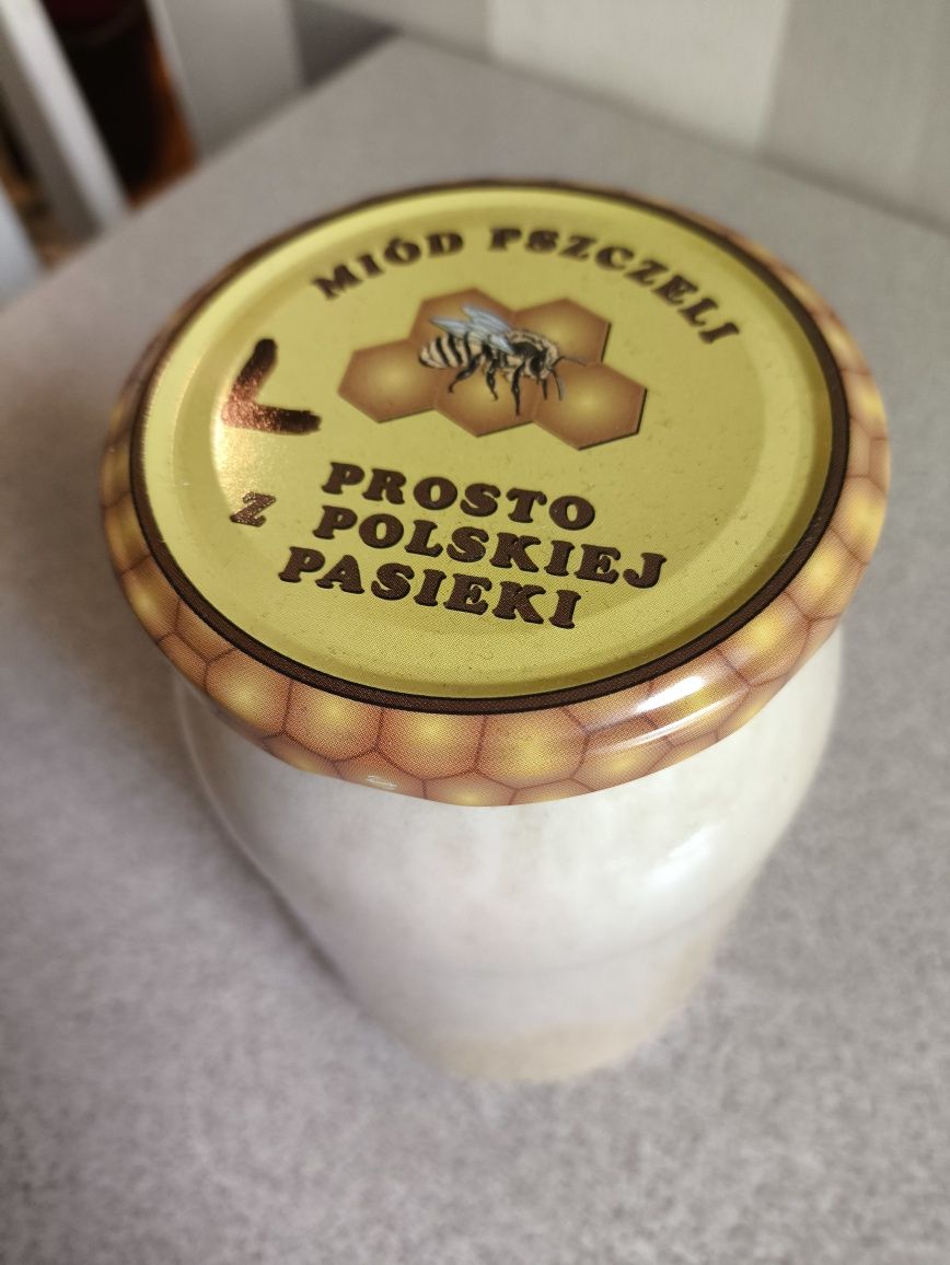 Miód Lipowy 0,9L / 1,2kg / własnoręcznie robiony / naturalny Szczecin
