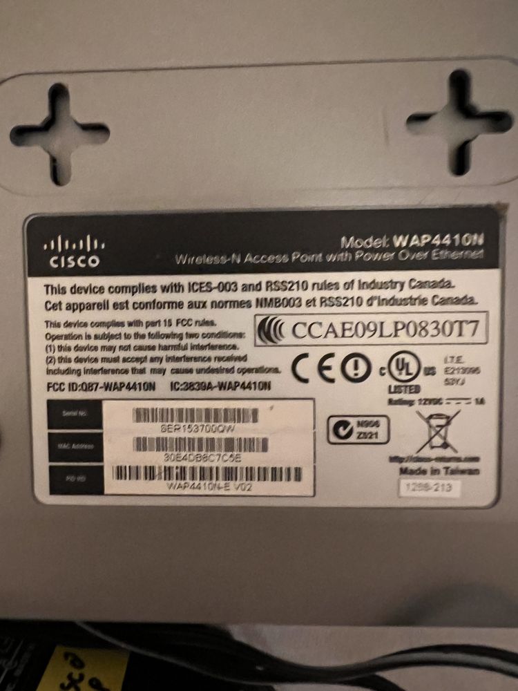 Access Point Cisco WAP4410N