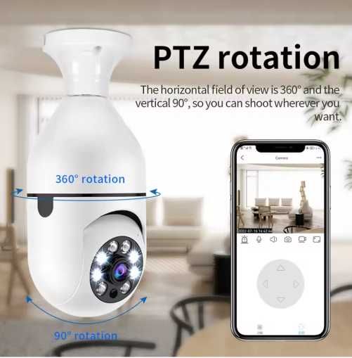 Kamera IP 3MP Wifi zewnętrzna AI wykrywanie człowieka audio 1080P 4X