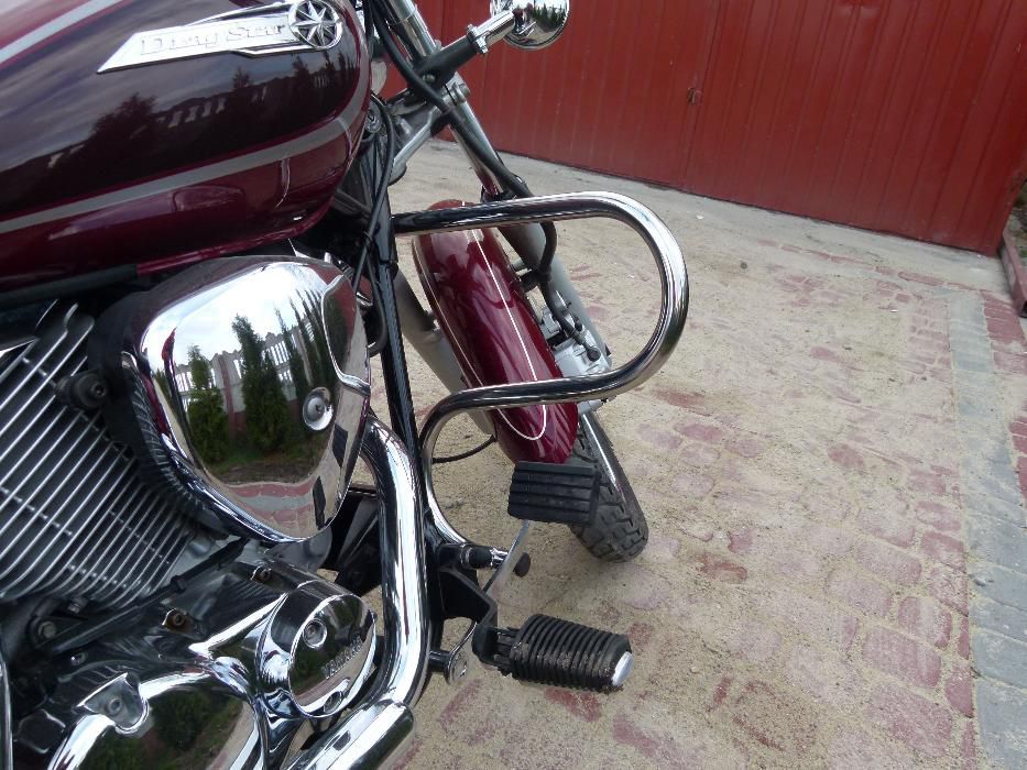 Gmole xvs 125 Yamaha Drag Star szyba koło