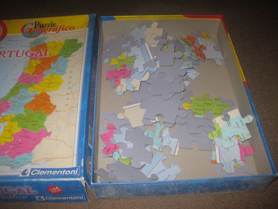 "Puzzle Geográfico Portugal"