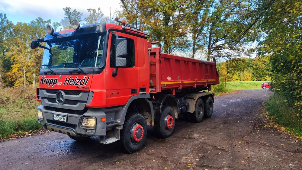 Mercedes-Benz Actros mp3 4148  Actros mp3 hydroburta 8x6 burta 1.1m 2011 rok
