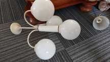 Lampa wisząca biała 4 kule