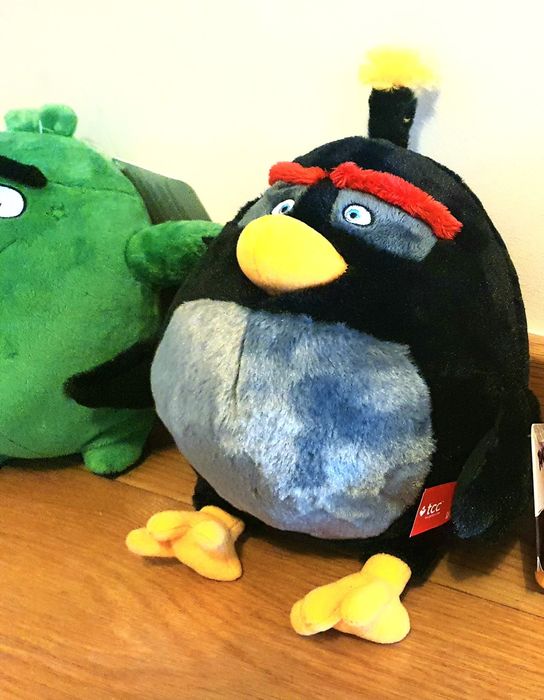 NOVOS - Peluches Angry Birds