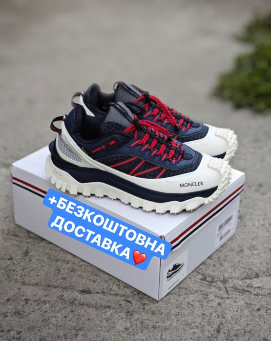 ОРИГІНАЛЬНА КОРОБКА‼️MONCLER Trailgrip Gore-Tex (Червоні),монклер,горт
