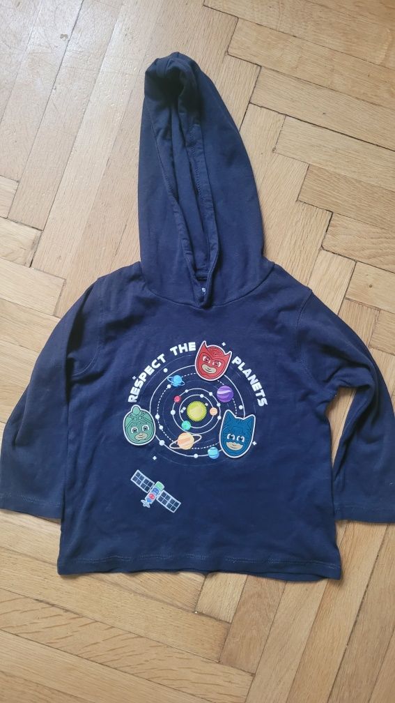 Bluza chłopięca Cool Club  z kapturem Pidżamersi roz. 98