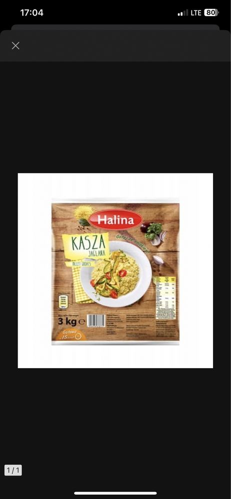 Kasza jaglana 3 kg HALINA