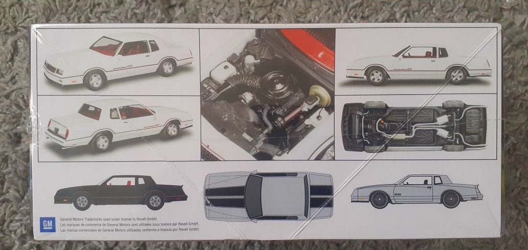 Chevrolet monte carlo SS 1986' REVELL - nie otwierany