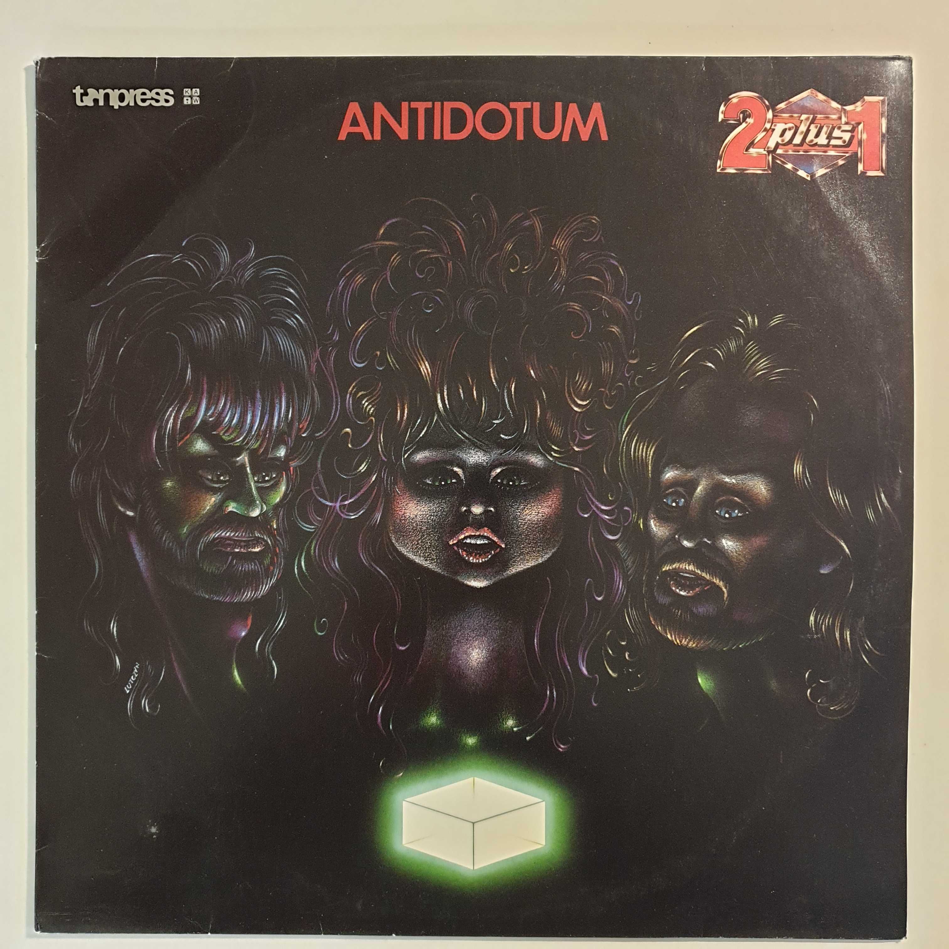 Płyta winylowa 2 Plus 1 Antidotum 1989 NM Idealna