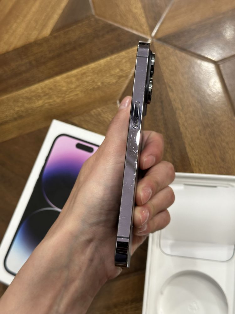 Iphone 14 pro 128 ddeep puple