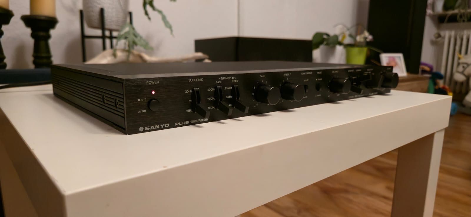 Zestaw Sanyo Amp Plus P55 Preamp Plus C55 Tuner Plus T55.