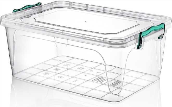 pojemnik plastikowy 13l prostokąt multi box z pokrywką