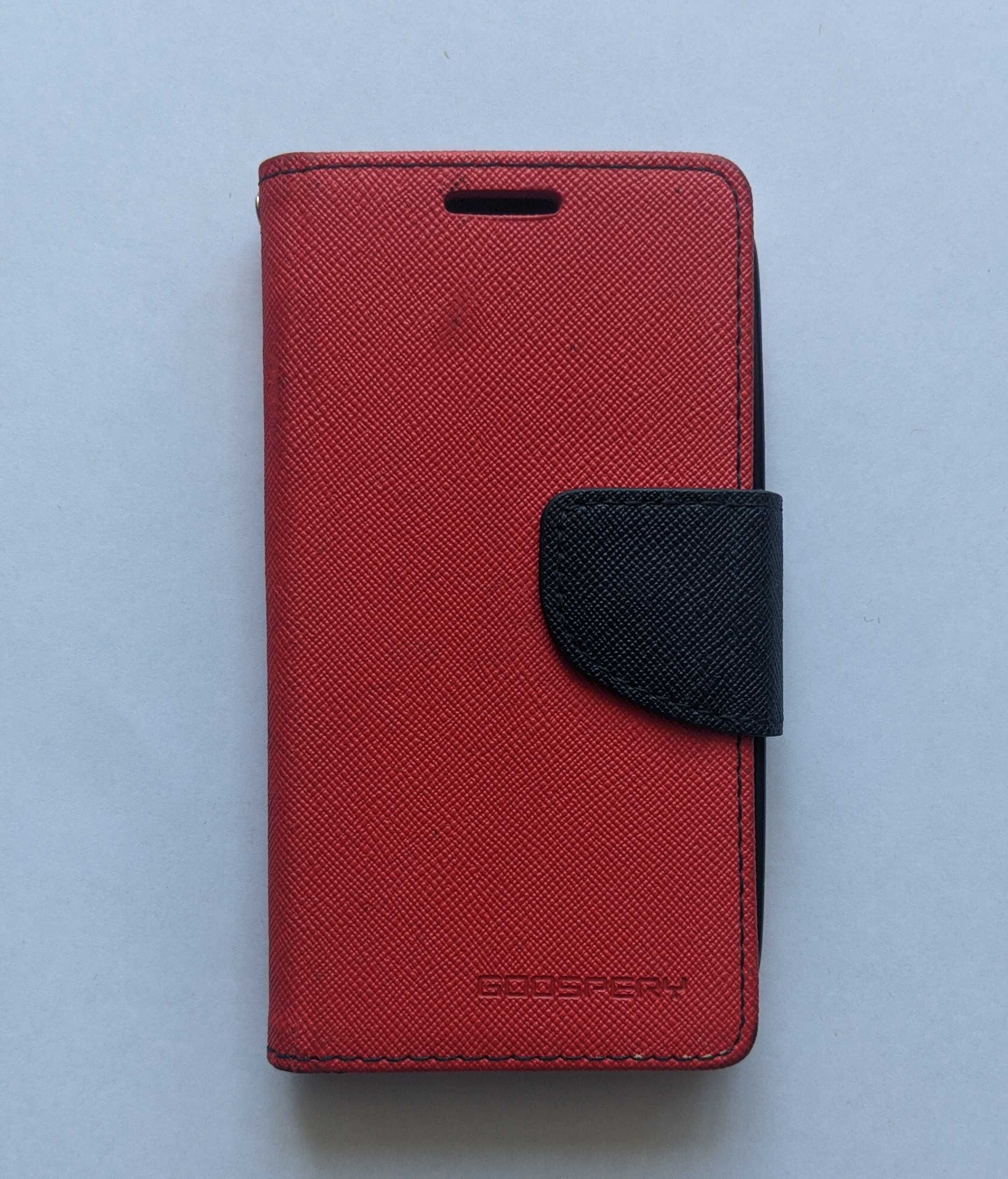 Чехол-книжка для Samsung J500 / J5  Goospery красный