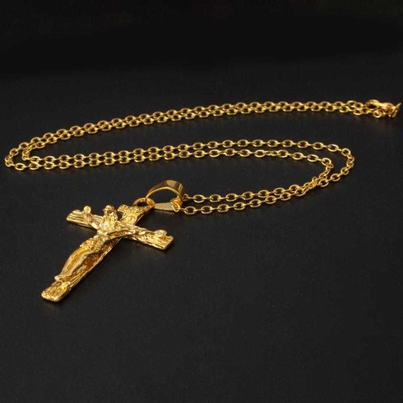 Христианское ожерелье с крестом Иисуса,